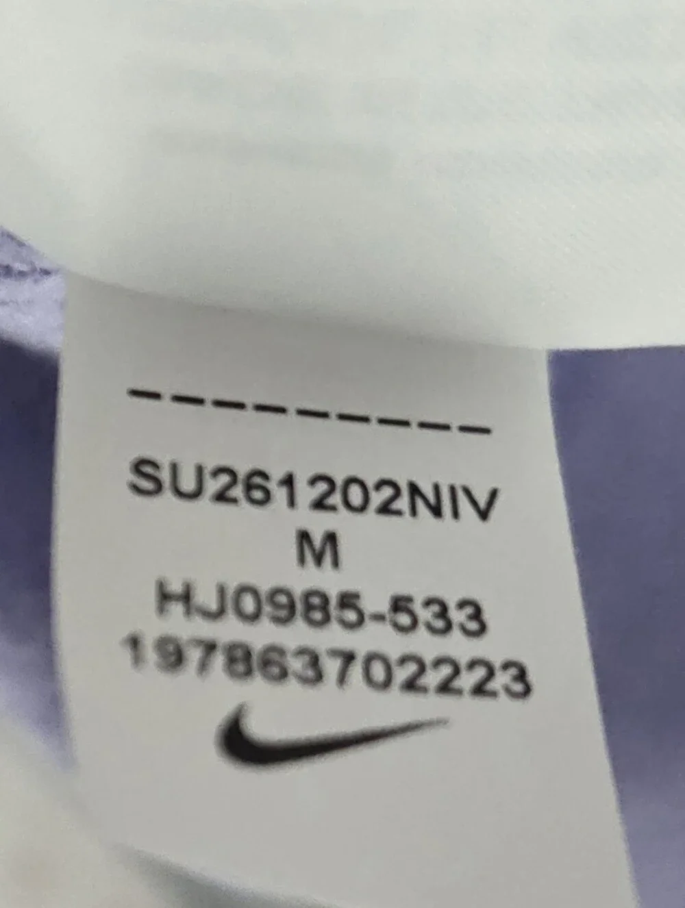 Nike Sportswear Club Purple Fleece Quarter Zip Sweatshirt Women's Size M